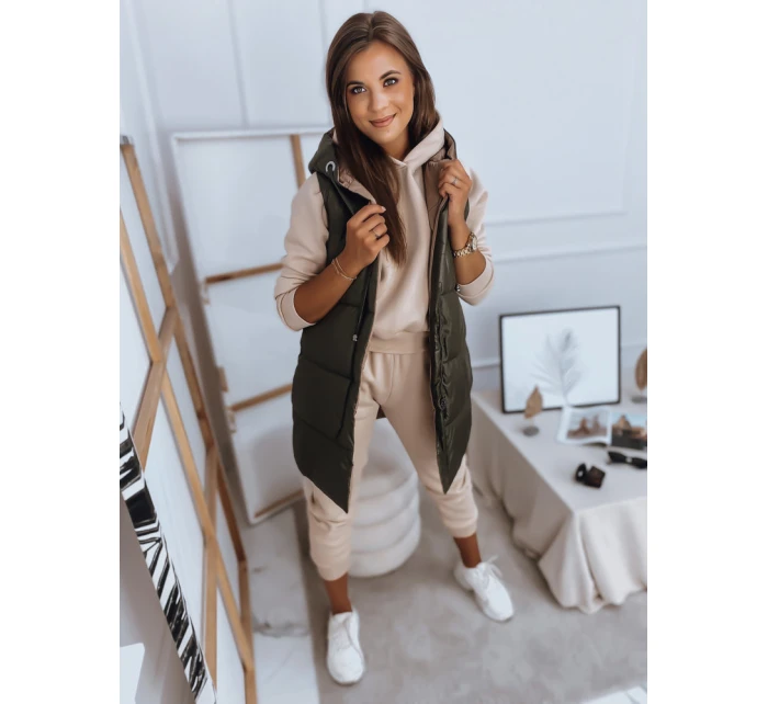Dámská zelená vesta Dstreet model 21964862 - FashionStreet