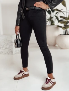 STYLOVITA dámske džínsové nohavice čierne FashionStreet UY2235