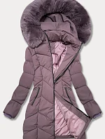 Dámska zimná bunda strednej veľkosti S'west Purple (B8306-71)