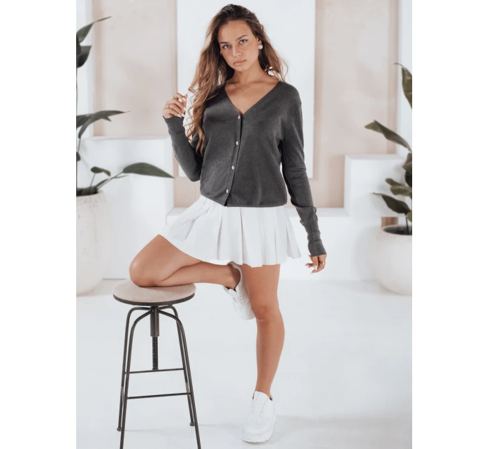 Dámský svetr tmavě šedý Dstreet model 21990963 - FashionStreet
