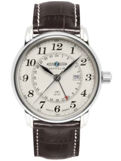 ZEPPELIN Pánske hodinky LZ127 Graf Zeppelin GMT 7642-5 + BOX