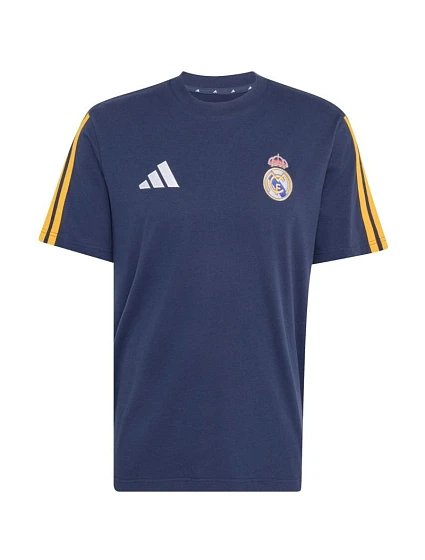 Pánské tričko Real Madrid Tshirt navy blue model 22209539 pánské - ADIDAS Pánské tričko Real Madrid Tshirt navy blue model 22209539 pánské - ADIDAS