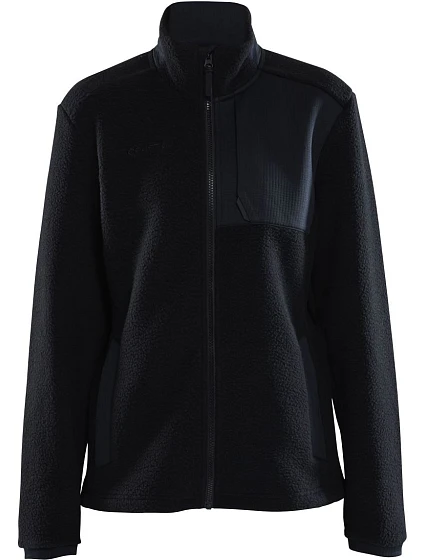 Craft Corporate ADV Pile Fleece Jacket W Dámska fleecová bunda Sherpa 81.2221 čierna Craft Corporate ADV Pile Fleece Jacket W Dámska fleecová bunda Sherpa 81.2221 čierna