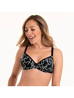 Style Gianna Top Bikini - horný diel 8319-1 čiernobiela - Anita Classix