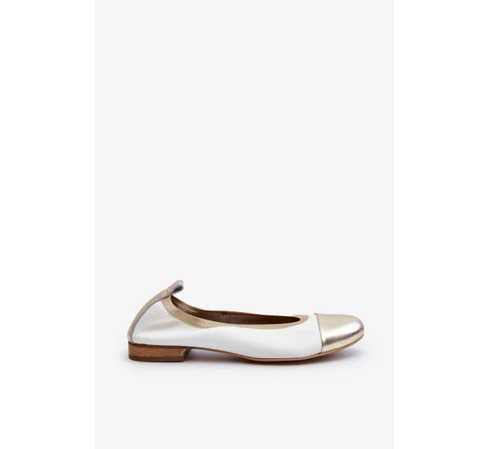 Kožené baleríny model 21646179 - Zazoo