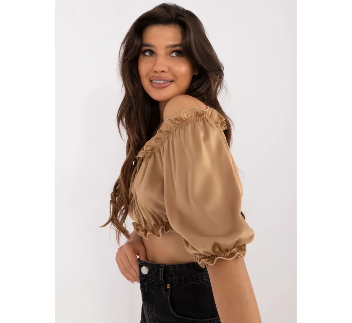 Blúzka LK BZ 509746.61 camel Blúzka LK BZ 509746.61 camel