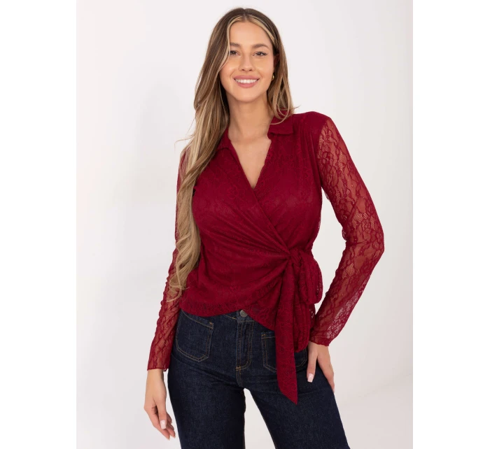 Blúzka MI BZ 92405.67 bordová Blúzka MI BZ 92405.67 bordová