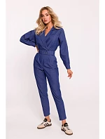 M801 Zavinovací overal - modrý