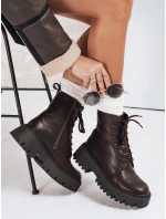 Dámské zateplené hnědé Dstreet model 21993465 - FashionStreet