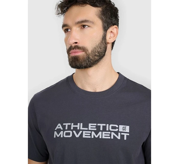 Pánske tričko s potlačou 4F 4FRAW25TTSHM3384-22S