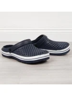 Pánské pěnové nazouváky W model 16185961 navy blue - NEWS Pánské pěnové nazouváky W model 16185961 navy blue - NEWS