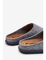 Kapcie Męskie Profilaktyczne Inblu SI000025 Szare