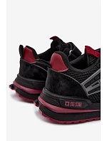 Dětské sportovní boty Big Star TT374152 HI-POLY SYSTEM Černo-vínové