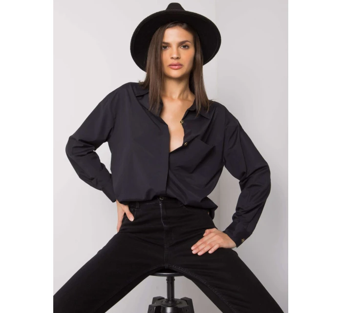 Košeľa EM KS 005.34 čierna Košeľa EM KS 005.34 čierna