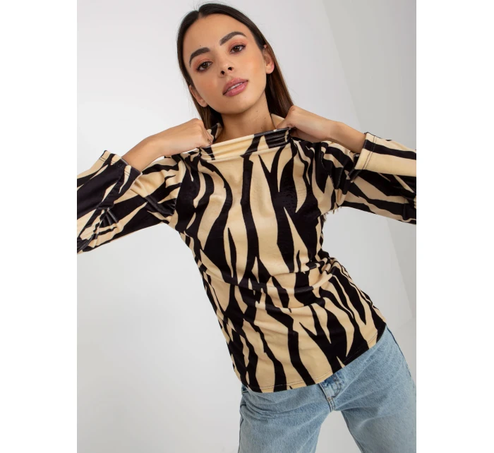 RP Halenka BZ černá a béžová model 17851648 - FPrice RP Halenka BZ černá a béžová model 17851648 - FPrice