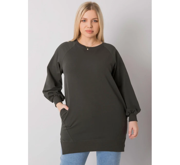 Blúzka RV BZ 7227.95 tmavá khaki