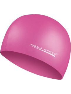 AQUA SPEED Plavecká čiapka Mega Pink Dark Pattern 27