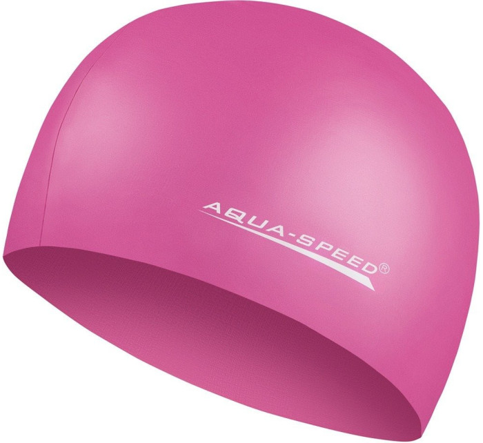 AQUA SPEED Plavecká čiapka Mega Pink Dark Pattern 27