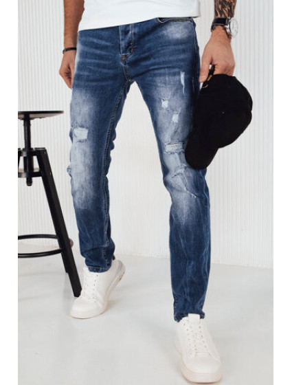 Pánske modré džínsové nohavice Dstreet UX4143
