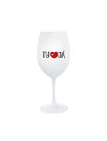 YOU AND ME - pohár na biele víno 350 ml
