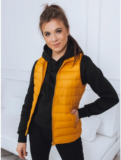 Dámská žlutá vesta Dstreet model 21964296 - FashionStreet