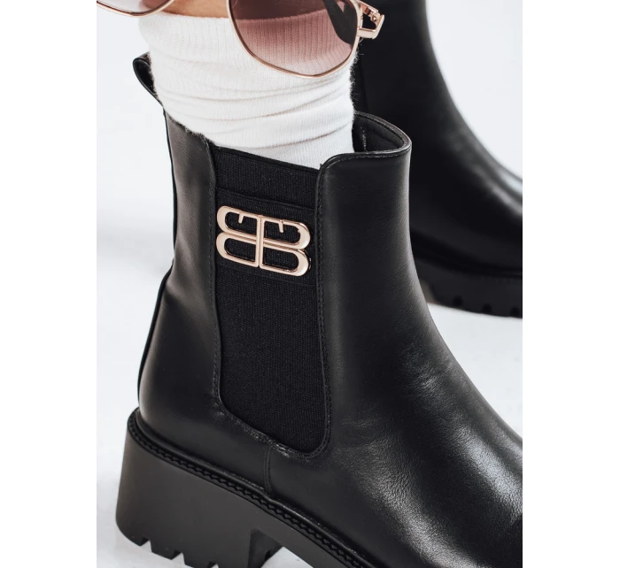 Dámské černé kozačky model 21992319 - Dstreet