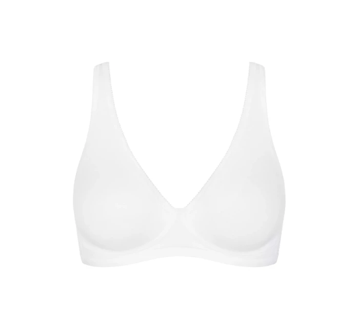 sloggi Basic+ Soft Bra - WHITE - SLOGGI WHITE - SLOGGI