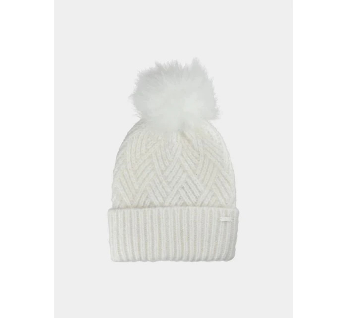 Dievčenská zimná čiapka s bambulou 4F Junior 4FJWAW24ACAPF419-12S Dievčenská zimná čiapka s bambulou 4F Junior 4FJWAW24ACAPF419-12S