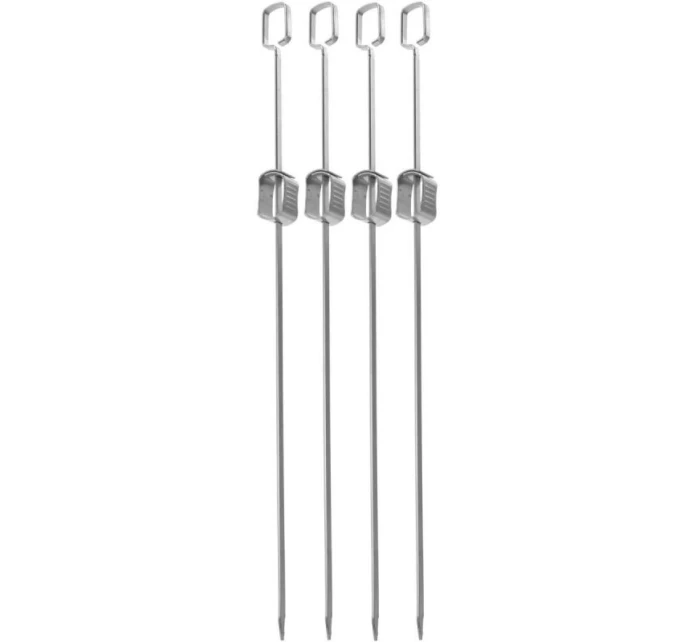 ŠPAJLE NA ŠPÍZY 4KS DĹŽKA 40,5CM NEREZOVÁ OCEĽ