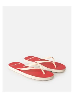 Plážové šľapky RIP CURL Bondi Bloom Open Toe, červené