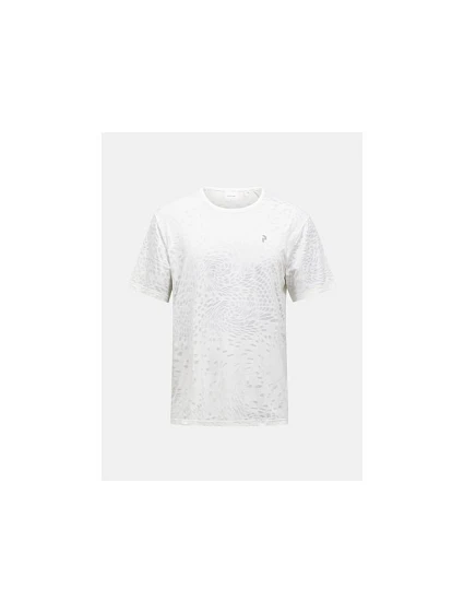 Pánske tričko PEAK PERFORMANCE M Discover T-Shirt, biela farba
