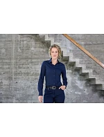 JN Popelínová halenka slim fit s dlouhým rukávem 02. black model 22445760 - Daiber JN Popelínová halenka slim fit s dlouhým rukávem 02. black model 22445760 - Daiber