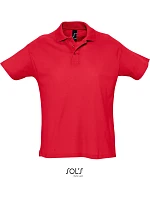 SOL'S Summer II Piqué polo model 22536554 red SOL'S Summer II Piqué polo model 22536554 red