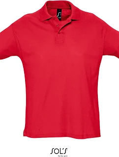 SOL'S Summer II Piqué polo model 22536554 red