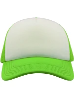 Atlantis Headwear Rapper – 5-panelová sieťovaná čiapka 33.2070, zelená fluo Atlantis Headwear Rapper – 5-panelová sieťovaná čiapka 33.2070, zelená fluo