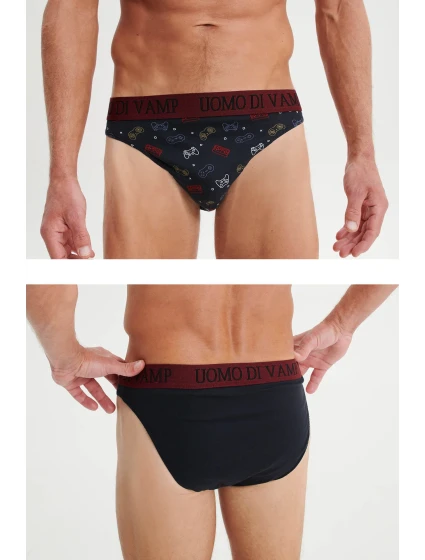 Vamp - Pánske slipy - sada 2 kusov 19851 - Vamp Vamp - Pánske slipy - sada 2 kusov 19851 - Vamp