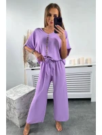 Súprava blúzky a nohavíc svetlo fialová Súprava blúzky a nohavíc svetlo fialová