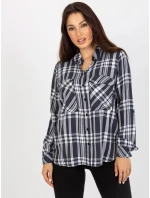 Blúzka D70039Z11082A tmavo šedá