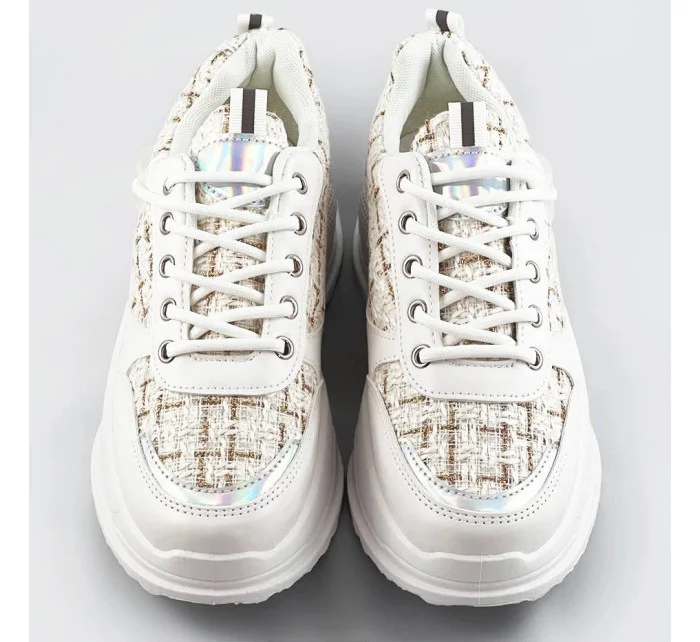 Bílé dámské sportovní boty model 17241281 - C'M Paris