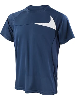 S Pánské tréninkové tričko 29. navy/white model 22426472 - Spiro
