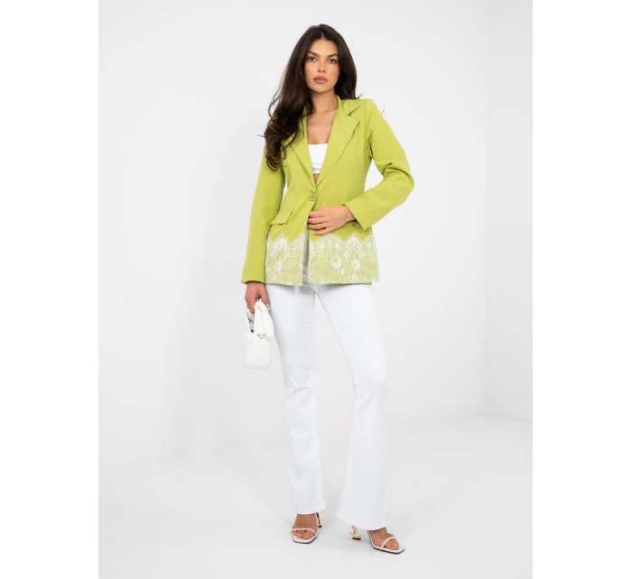 Marynarka IT MA model 22011347 limonkowy - FPrice