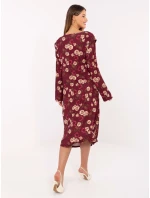 Šaty IT SK 20057 1.02 bordová Šaty IT SK 20057 1.02 bordová