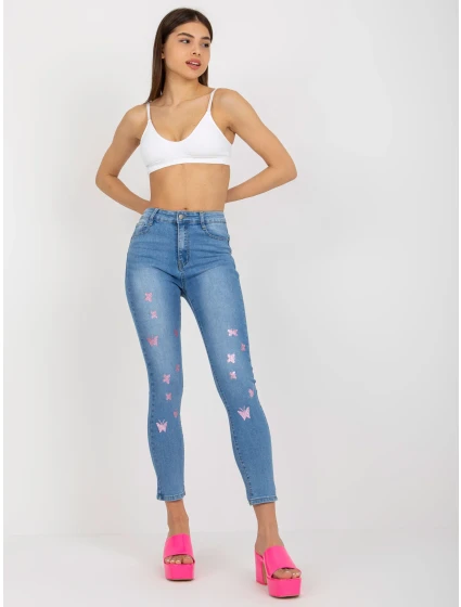 Spodnie jeans NM SP JK105.85P niebieski