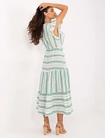 TW SK BI šaty 28760.97 bielo zelená