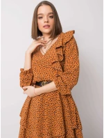 Šaty WN SK R824.68 svetlo hnedá