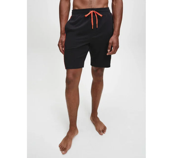 Pánske pyžamové šortky NM1800-001 čiernočervená - Calvin Klein