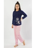 Dětské pyžamo dlouhé s model 20245915 - Vienetta Kids Dětské pyžamo dlouhé s model 20245915 - Vienetta Kids