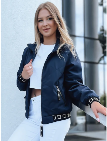 HERA FashionStreet dámsky tmavomodrý bomber TY3784