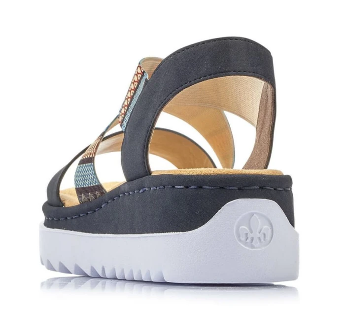 Sandále Rieker V44G8-14 W RKR533A