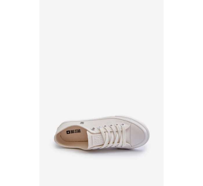 Klasyczne Trampki Damskie Big Star NN274285 Białe